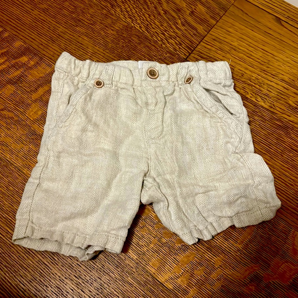 Zara toddler 3-4, elastic waist adjustable shorts